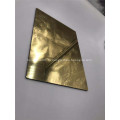 Композитная панель Golden Aluminium mirror